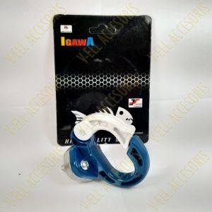 gantungan untuk barang motor/gantungan bentuk bulat semua motor - biru