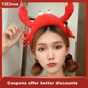 【Y2E2noa】 Lovely Animal Accessories Party Headwear Hair Hoop Shark Dinosaur Cartoon Hair Clip