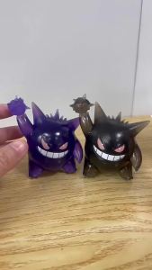 AU Mô hình Gengar trong suốt Pokémon vật trang trí mô hình sưu tầm thiết kế sáng tạo phong cách thời thượng.