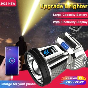 20000 Lumen HeadLamp Flashlight Adjustable LED Headlamp Rechargeable Head Light Waterproof Long Battery Life