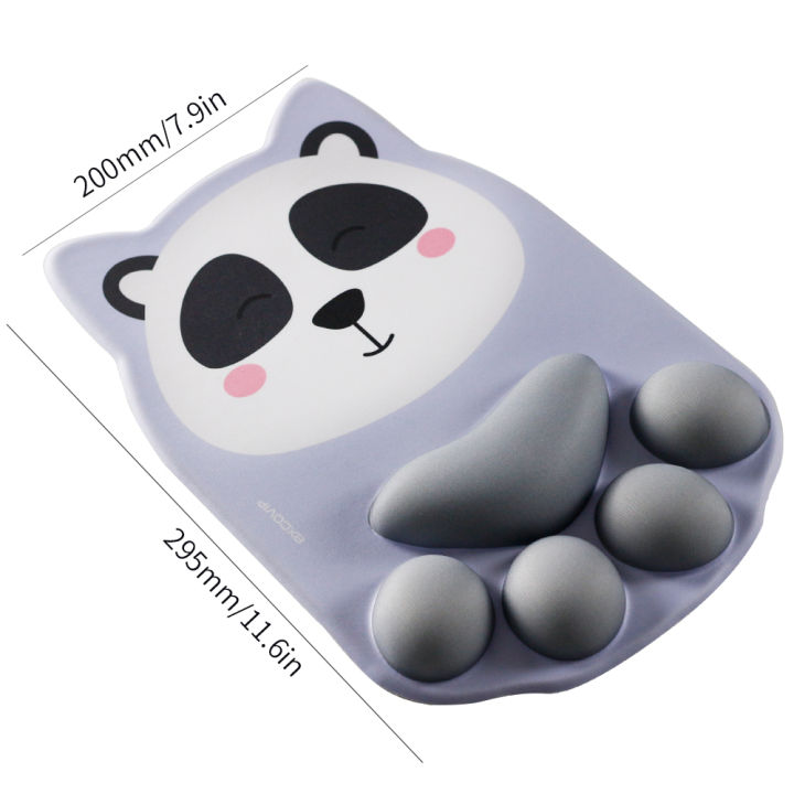 excovip Wrist Support Mouse pad Creative cartoon cute Ergonomic desktop ...