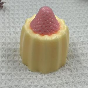 ASRV Adorable Strawberry Cake Squishy Toy Soft TPR Material for Stress Relief