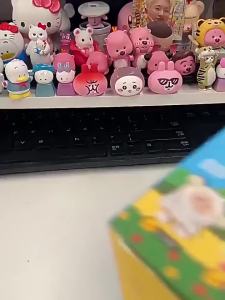 YOYO Tilted Head Collection Series Cute Figures blind collectible figurine decorative gift miniso