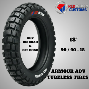Dual Sports Tubeless Gulong Ligid Tires Red Indian ADV Armor Size 17 18 19 21 Motocross Enduro Trail Grip On Off Wet Dry