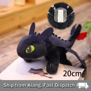 【READY STOCK】Auto Accessories /Toothless Dragon Car Toothless Dragon Doll/Suitable Helmet And Roof Skylight/Car Decor