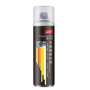 550ml Cat Semprot Chrome Warna Chrome Spray Paint Anti Karat Chrome Krom Cat Logam Otomotif Baja Tahan Karat