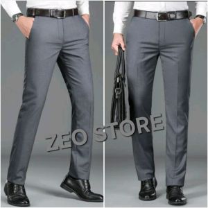 Celana Pesta model SLIMFIT /Celana kerja kantor pria bahan gabardin terlaris