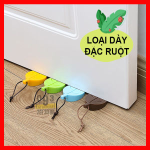 Miếng chặn cửa chống va đập hình chiếc lá chất liệu silicon