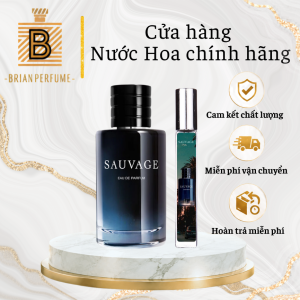 [CHÍNH HÃNG] Nước hoa nam BRIANPERFUME sauvage Phóng khoáng Nam tính Cuốn hút.