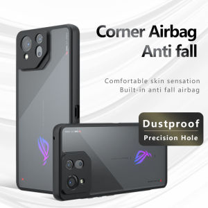 Asus Rog 8 Pro Soft Cas Ultimate Pro Matte Transparent Shockproof TPU Case Anti Drop Camera Cover