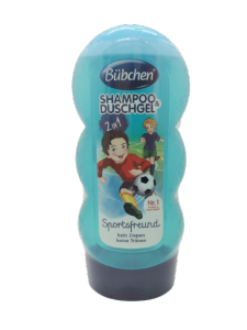 [HCM]Sữa tắm gội 2 trong 1 thể thao cho trẻ em hiệu Bubchen nhập từ Đức dung tích 230ml