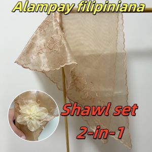 Filipiniana for graduation photoshoot for kids shawl women formal elegant shawls for women Alampay