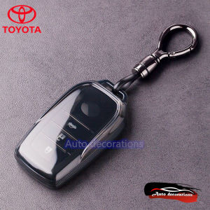 Toyota Harrier Fortuner Revo gr trường hợp quan trọng thể thao TOYOTA CHR trường hợp quan trọng túi đựng chìa khóa xe ô tô trong suốt