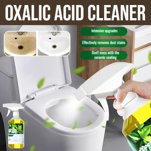 Oxalic Acid Cleaner Multipurpose Oxalic Acid Solution Powerful Stain Remover Descaler Toilet Urine Scale Bathroom Floor Tile Bathroom Cleaner 草酸清洁剂