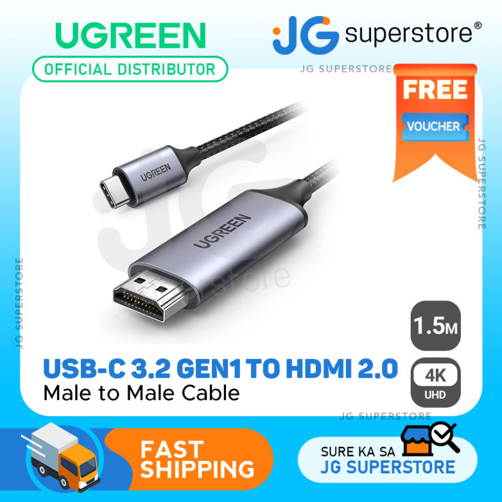 Type C Cable Hdmi Tablet [CLEARANCE] UGREEN USB Type-C Gen1 To