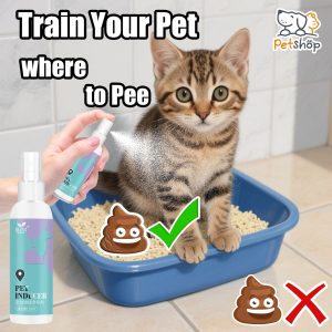 Potty Training Spray for cats and Dogs 120ml Pet Defecation inducer | Fast Pad Training |