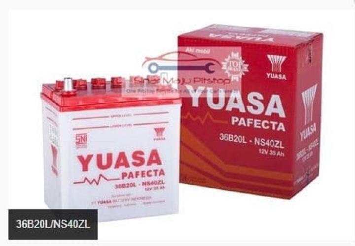 Aki Basah Accu Mobil YUASA PAFECTA 36B20L NS40ZL - AKI BARU 12V 35 AH