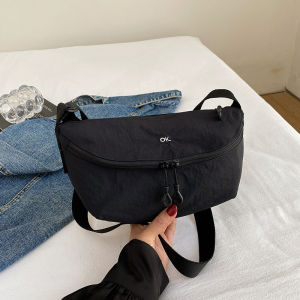 1 PC Large Capacity Womens Daily Crossbody Bag Simple Design Lightweight Adjustable Shoulder Strap Fashionable Tote Bag