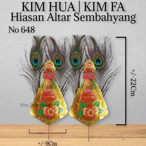 Kim Hua Kim Fa Altar Sembahyang No 648 1 Set