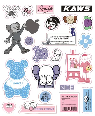 Sticker PVC พร้อมส่ง ไม่ซ้ำลาย พร้อมกล่องกันน้ำ สําหรับตกแต่ง ไดอารี่ สติ๊กเกอร์ไดคัท ลายน่ารัก