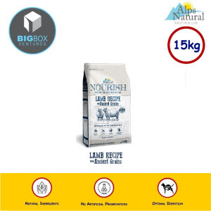Alps Natural Nourish Makanan Anjing Kering 15 kg