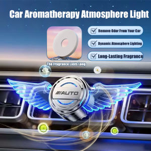💕New product💕Angel Wing Car Aromatherapy Pickup Light Atmosphere Light Pickup Light Angel Wing Car Air Vent Clip Creative Car Ornaments天使翼汽车氛围灯