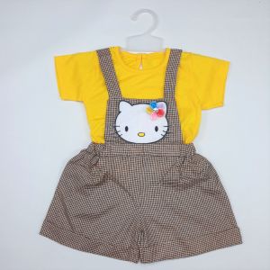 Baju Kodok Anak Perempuan Setelan Anak Perempuan Baju Anak Perempuan Jumpsuit Anak 733