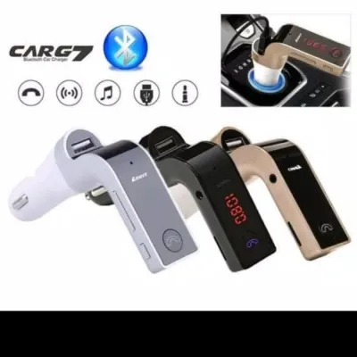 Wireless Bluetooth CAR G7 CARG7 FM MP3 Transmitter Music Modulator