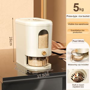 Experience Freshness and Optimization in your Kitchen with our Food Grade Material Rice Dispenser