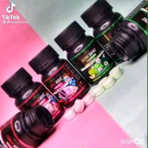 Vitamin C Dewasa Glow Skinz & Vitamin C Super Kidz by Dns Beauty