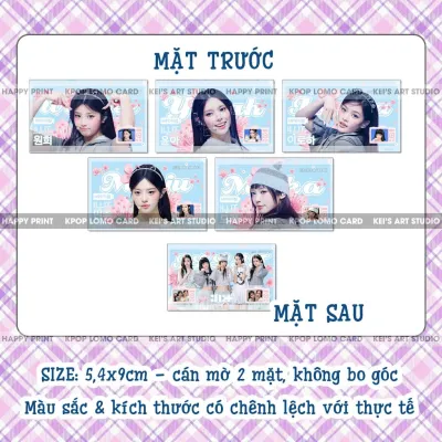 [GOM IN] Card des Illit: Yunah Minju Moka Wonhee và Iroha