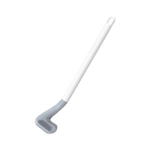 Silicone Toilet Brush Golf Style Brush Head No Dead Angle Cleaning Wall Mounted And Easy To Store Bathroom Cleaning Brush