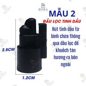 (HCM) Phụ Kiện Máy Xông Tinh Dầu Công Ống Hút Đầu Lọc Tinh Dầu Gioăng/Roăn cao su - bobashop.vn