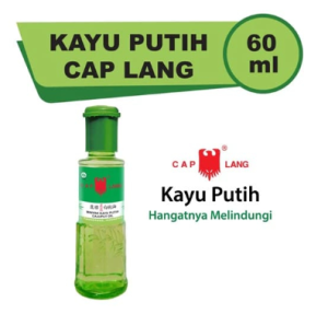 Minyak Kayu Putih Cap Lang 30ml || 60ml || 120ml || 210ml || Anti Nyamuk || Hangat Di Kulit || Caplang minyak kayu putih BPOM