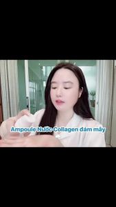 Ampoule mây serum dạng bọt SOOHWA Collagen Cloud Ampoule 100ml hạn 2029 Hàn Quốc dưỡng sáng phục hồi IS478