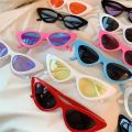 Cermin Spek Mata Viral Sunglasses Women Retro Cateye Eyeglasses Fashion Shades Glasses Cat Eye Shade childrens glasses. 