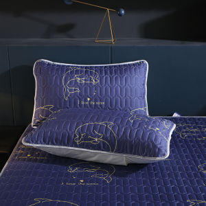 water proof Bedsheet Mattress Protector Cover Patchwork Fitted Bed Sheet Single Twin Queen King Ready Stoc