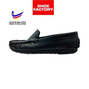 Spako (Made In Malaysia) Faux Leather Women Shoes Size 4-9 Office Black Shoes From Shoe Factory Malaysia