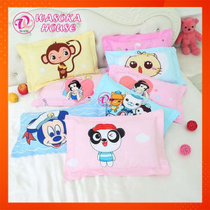 Gối cho bé 2-10 tuổi ruột gòn lông vũ cotton hàn 3D hoạt tiết sinh động gối mềm mát giúp bé ngủ ngon