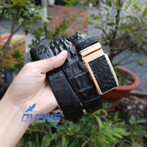 [FREE SHIP] Thắt Lưng Cá Sấu. Sản Phẩm Da Cá Sấu Thật 100%