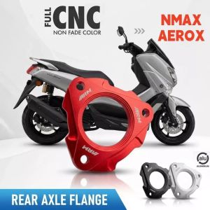 Rear Axle Bearing Holder Hub Flange Alloy CNC Upgrade Replacement NMAX Aerox V1 V2 V3 PNP