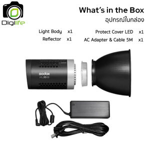 Godox LED ML30Bi 40W 2800K-6500K Bi-color - Godox Mount - รับประกันศูนย์ Godox Thailand 3ปี