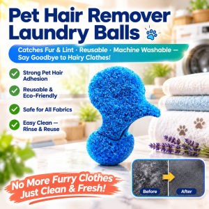 Cartoon Washing Machine-Style Pet Hair Remover / Magic Lint-Removing Sponge Ball – Household Laundry Tool for Effective Hair & Lint Removal