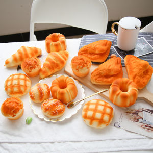 Calcenubes Thực Tế Đồ chơi Squishy Bánh Mì Căng Thẳng relieffffffffood乐 Cho Trẻ Em Và Người Lớn-PU mềm Bọt Có Thể Ép Thực Phẩm Chơi