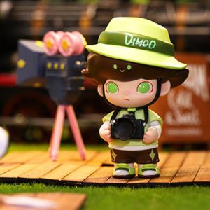 POPMART DIMOO Life University Series Figures pop mart dimoo blind collection action figure decorative gift
