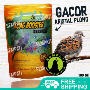 SEMPATI Kong Booster Perkutut Nutribird Pakan Makanan Burung Perkutut Tekukur Puter Derkuku Dara Pakan Merpati Milet Merah Campur KBSPK