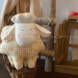 Soothing animal plush toy oversized squishy pillow cute and stress-relieving soft seal doll little lamb beanbag pink pig raccoon