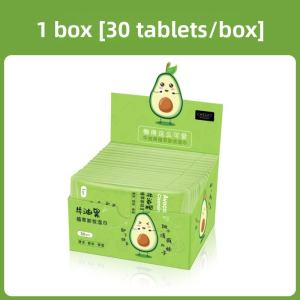 【SG SELLER】Avocado Makeup Remover Wet Wipes Gentle Non Irritating Deep Cleansing Disposable Single Piece Facial Cleansing Moisturizing