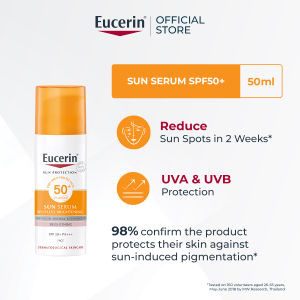 Eucerin Spotless Brightening Sun Serum 50ml  Sunscren for Face  SPF 50+  Face Skincare