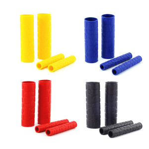 438178 ZXC 2Pairs Universal Handle Grip Cover Protector Anti-skid Rubber Bar Motorcycle Handlebar Grip Silicone Sleeve Clutches Lever Cover